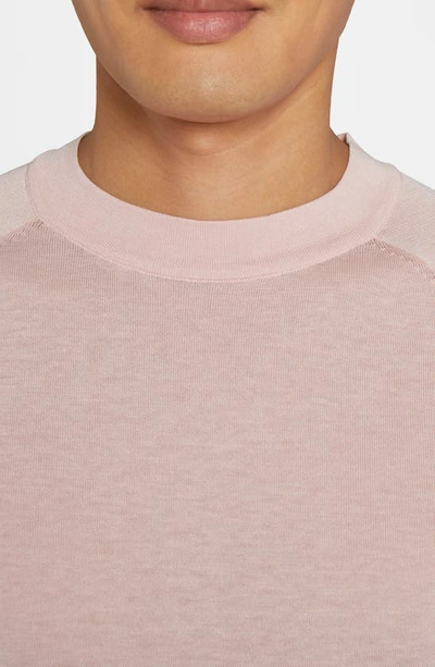 Shop Jack Victor Victoria Cotton & Silk T-shirt In Pink
