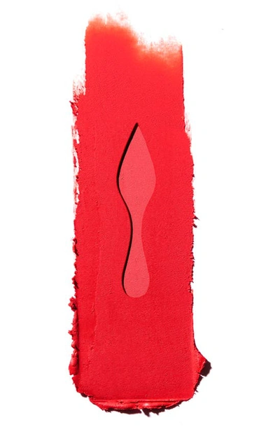 Shop Christian Louboutin Rouge Louboutin Velvet Matte Lipstick In Diva Fire 007