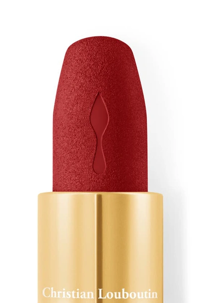 Shop Christian Louboutin Rouge Louboutin Velvet Matte Lipstick In Epic Brunette 318