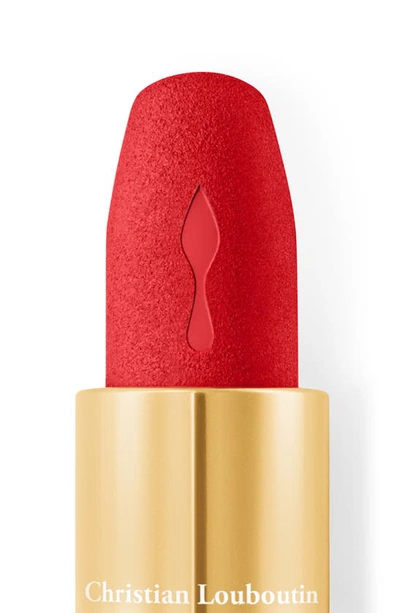 Christian Louboutin Rouge Louboutin Velvet Matte Lipstick In Diva Fire 007