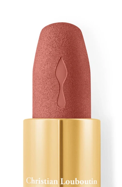 Shop Christian Louboutin Rouge Louboutin Velvet Matte Lipstick In Milky Light 342