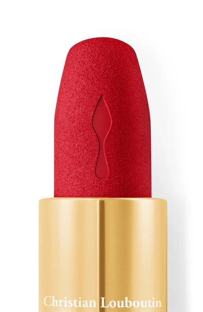 Shop Christian Louboutin Rouge Louboutin Velvet Matte Lipstick In Red Dramadouce 005