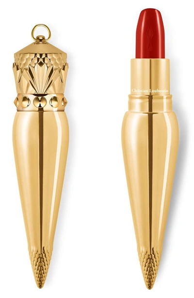 Shop Christian Louboutin Rouge Louboutin Silky Satin Lipstick In Private Red 111