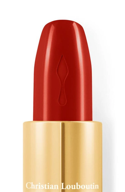 Shop Christian Louboutin Rouge Louboutin Silky Satin Lipstick In Private Red 111