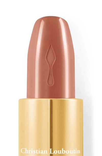 Shop Christian Louboutin Rouge Louboutin Silky Satin Lipstick In Soft Goji 355