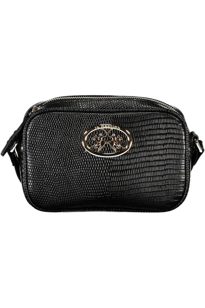 La Martina Black Leather Women's Handbag