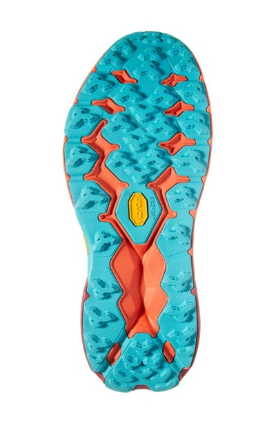 Hoka Speedgoat 5 Trail Running Shoe In Impala / Flame