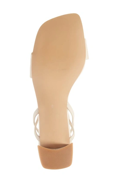 Jeffrey Campbell Adapt Slingback Sandal In Cream