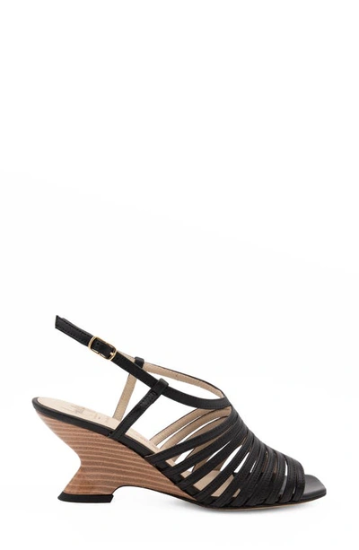 Amalfi By Rangoni Felce Slingback Sandal In Black Etoile