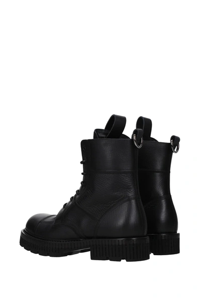 Shop Dolce & Gabbana Ankle Boot Leather Black