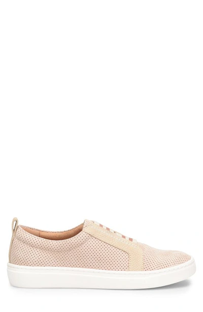 Shop Comfortiva Tacey Leather Slip-on Sneaker In Cream