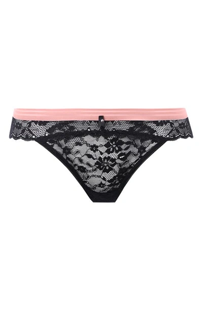 Shop Freya Offbeat Brazilian Briefs In Black