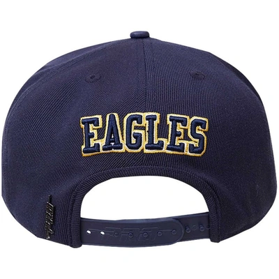 Shop Pro Standard Navy Coppin State Eagles Evergreen Csu Snapback Hat