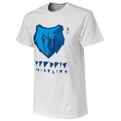 Shop Nba X Naturel White Memphis Grizzlies No Caller Id T-shirt