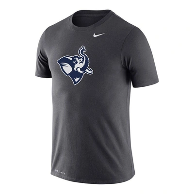 Shop Nike Gray Tufts University Jumbos Legend Performance T-shirt