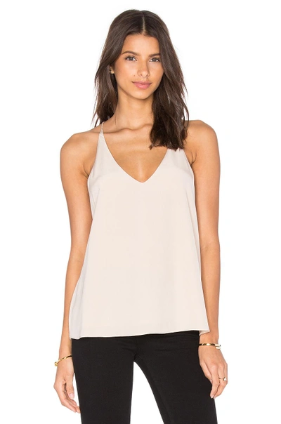 Tibi Jersey Camisole In Sand