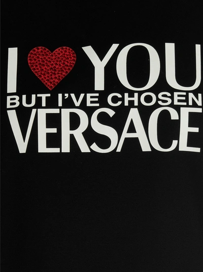 Shop Versace 'i Love You' T-shirt