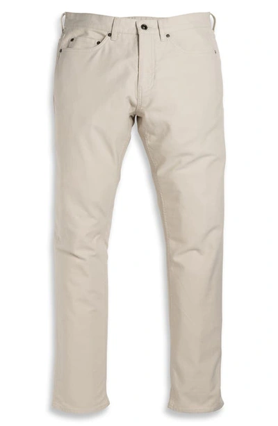 Shop Rodd & Gunn Motion 2.0 Straight Leg Jeans In Stone