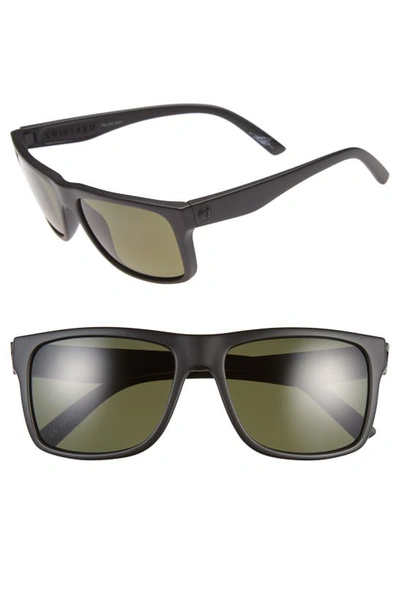 Shop Electric 'swimgarm' 57mm Polarized Sunglasses In Matte Black/ Grey Polar