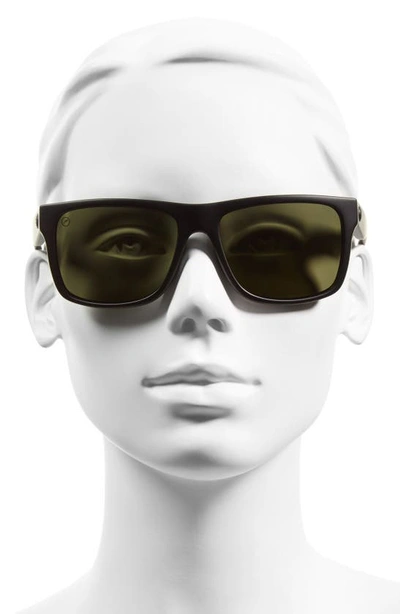 Shop Electric 'swimgarm' 57mm Polarized Sunglasses In Matte Black/ Grey Polar