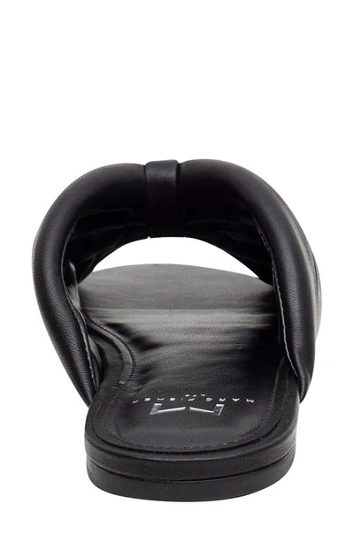 Shop Marc Fisher Ltd Olita Slide Sandal In Black
