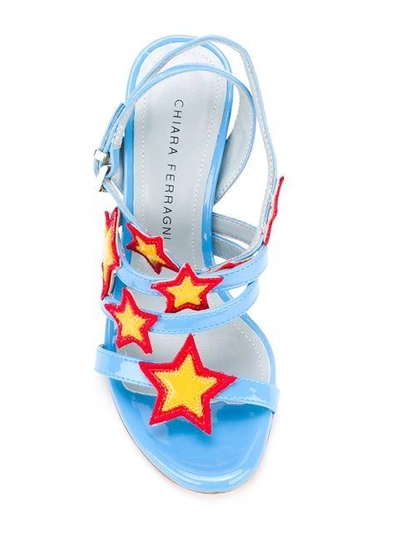 star patch sandals