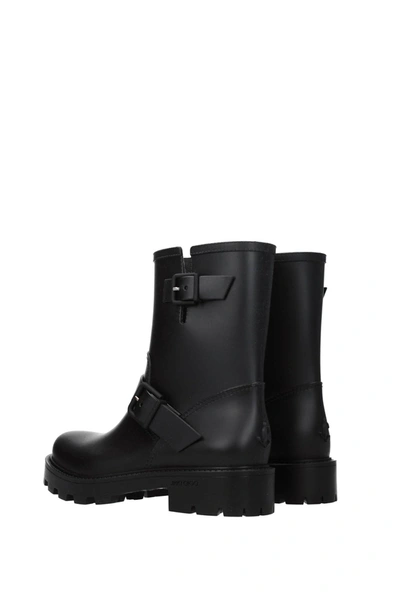 Jimmy Choo Yael Rubber Ankle Boots