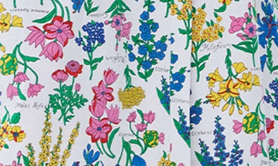 Shop Diane Von Furstenberg Abigail Floral Silk Wrap Dress In Botanicals