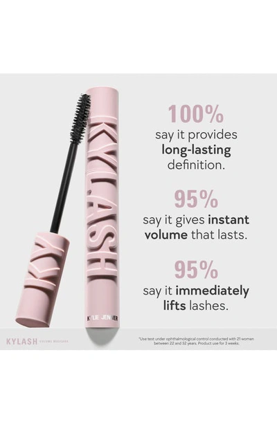 Kylie Skin Kylie Cosmetics Kylash Volume Mascara In Black