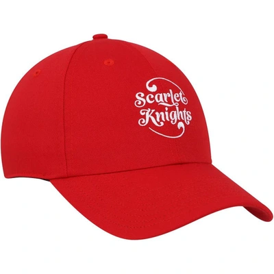 Shop Adidas Originals Adidas Scarlet Rutgers Scarlet Knights Slouch Adjustable Hat