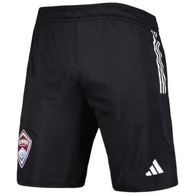Shop Adidas Originals Adidas Black Colorado Rapids 2023 On-field Aeroready Training Shorts