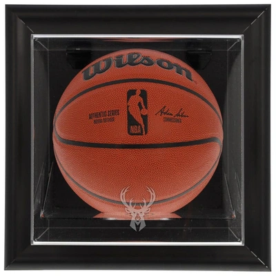 Shop Fanatics Authentic Milwaukee Bucks Framed Black Wall-mounted Team Logo Basketball Display Case