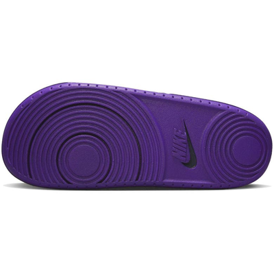 Shop Nike Minnesota Vikings Off-court Wordmark Slide Sandals In Gray