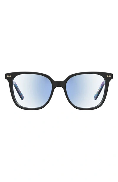 Shop Kate Spade Rosalie 51mm Blue Light Blocking Reading Glasses In Black