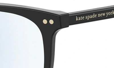 Shop Kate Spade Rosalie 51mm Blue Light Blocking Reading Glasses In Black
