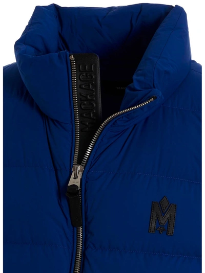Shop Mackage Fisher' Vest In Blue