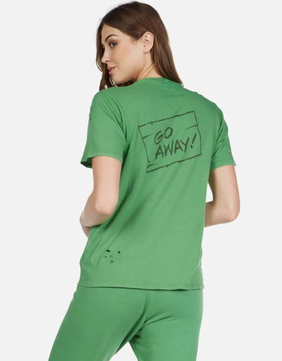 Lauren Moshi Wolf Go Away Oscar In Leaf Green
