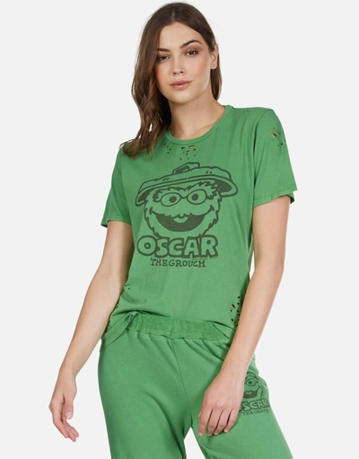Lauren Moshi Wolf Go Away Oscar In Leaf Green