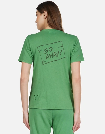 Lauren Moshi Wolf Go Away Oscar In Leaf Green