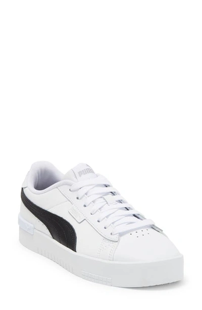 Shop Puma Jada Renew Sneaker In White-black-silver