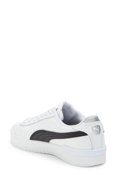 Shop Puma Jada Renew Sneaker In White-black-silver