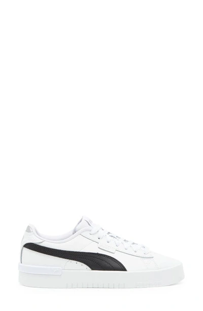 Shop Puma Jada Renew Sneaker In White-black-silver