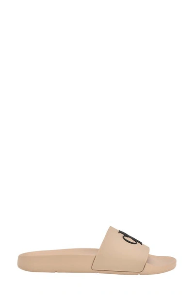 Calvin Klein Women's Arin Logo Beach Slide Sandals In Taupe