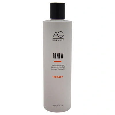 Shop Ag Hair Cosmetics Renew Clarifying Shampoo By  For Unisex - 10 oz Shampoo In Silver