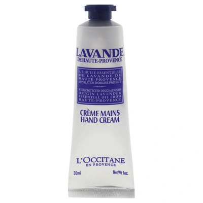 Shop L'occitane Lavande Hand Cream For Unisex 1 oz Cream In Silver