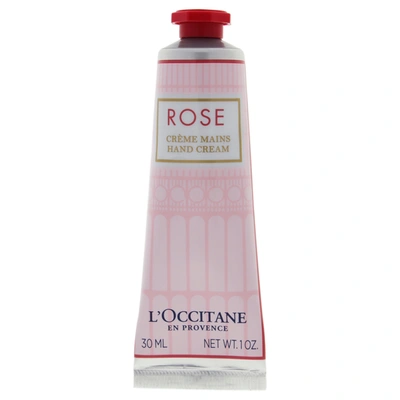 Shop L'occitane Rose Hand Cream For Unisex 1 oz Cream In Pink