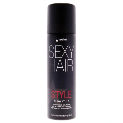 Shop Sexy Hair Style  Blow It Up Volumizing Gel Foam By  For Unisex - 5 oz Gel In Black