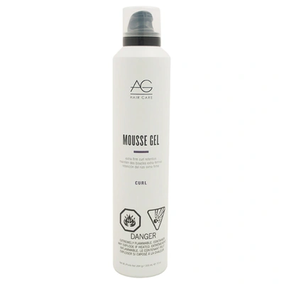 Shop Ag Hair Cosmetics Mousse Gel Extra-firm By  For Unisex - 10 oz Mousse In Silver