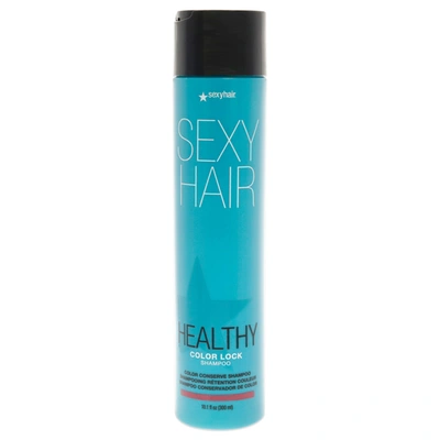 Shop Sexy Hair Color Lock Conserve Shampoo For Unisex 10.1 oz Shampoo In Blue