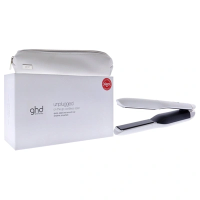 Shop Ghd Unplugged Cordless Styler - White For Unisex 1 Inch Flat Iron
